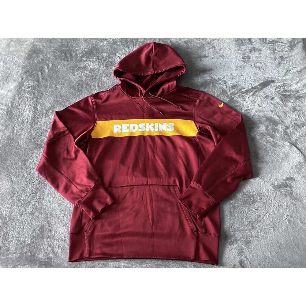 Nike On-Field Washington Redskins Men's Small Hoodie Pullover Hoodie Sweatshirt